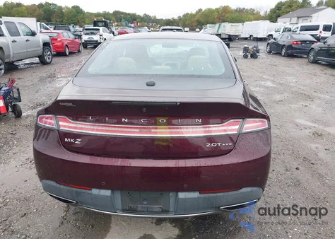 2017 Lincoln Mkz Reserve from USA, damaged, VIN 3LN6L5F96HR600680